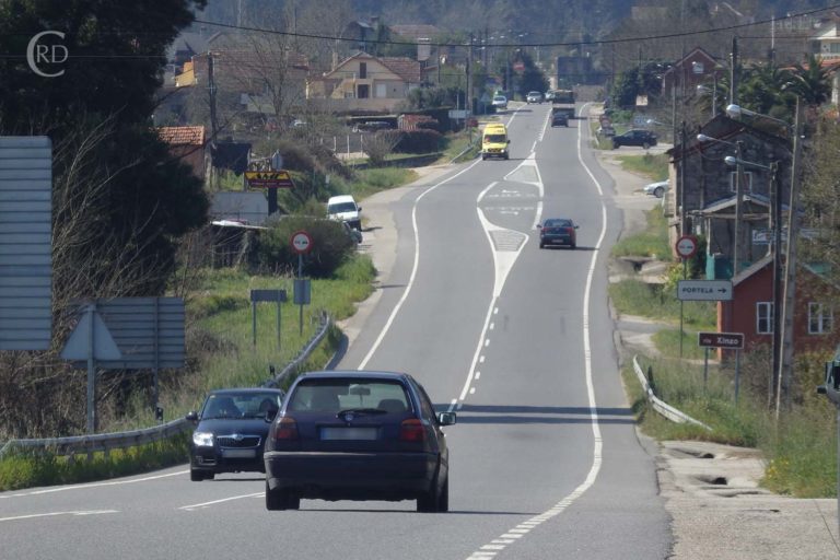 Transportes somete a información pública a modificación do proxecto de mellora á seguridade viaria da N-120 en Ponteareas