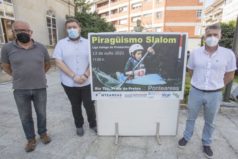 Ponteareas, escenario da Copa Galega de Promoción de Slalom de piragüismo