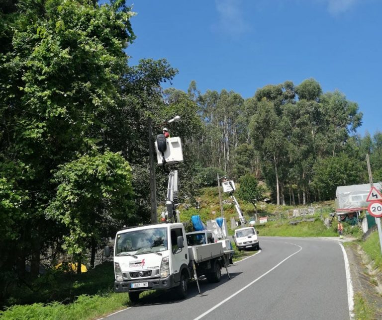 Baiona instala iluminación LED para aforrar e mellorar a eficiencia enerxética