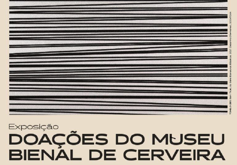 Doações ao Museu Bienal de Cerveira em exposição