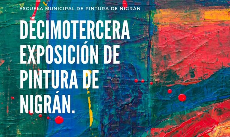 A Escola Municipal de Pintura de Nigrán amosa os seus traballos no Auditorio