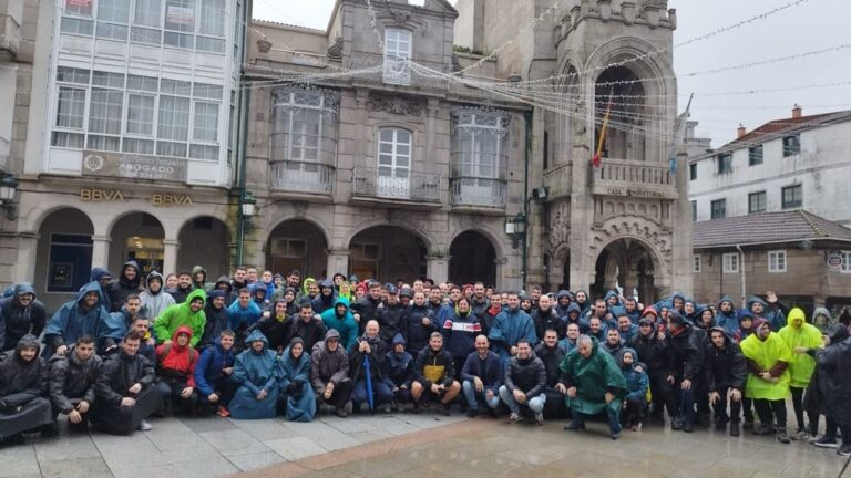 A décimo cuarta promoción de Policías Locais inicia o Camiño de Santiago no Porriño