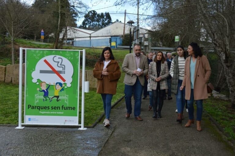 A rede galega de “Parques sen Fume” chea ao parque da Pesqueira de Mos