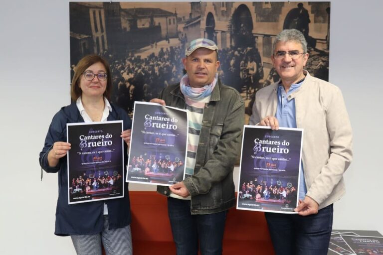 As voces de Cantares do Brueiro chegan este domingo á Igrexa Parroquial da Guarda