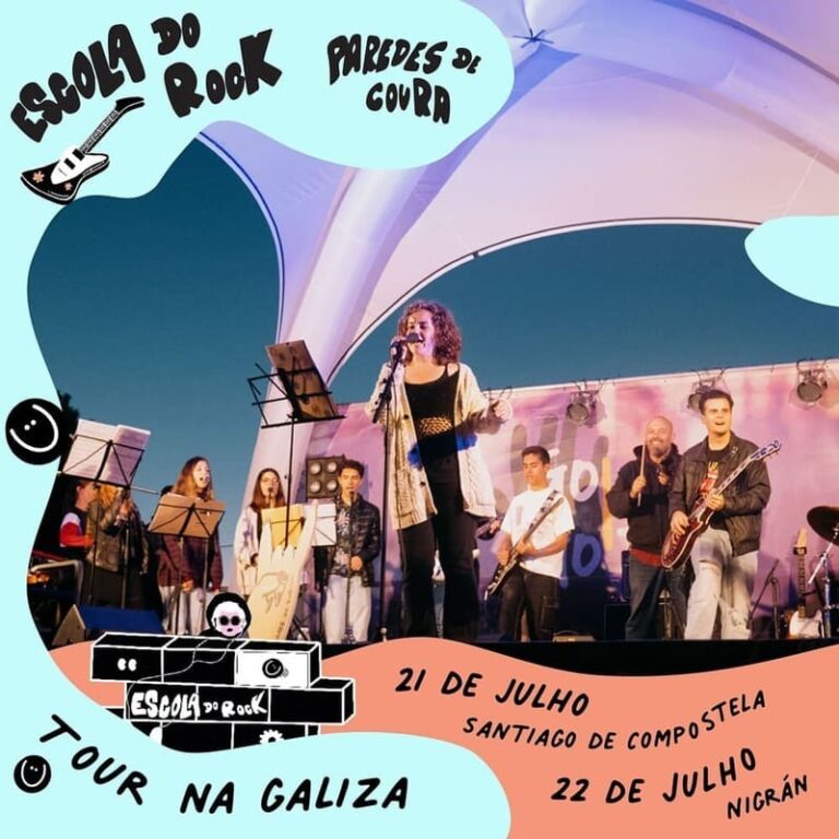 O Concello de Nigrán ofrece o sábado un concerto da Escola de Rock de Paredes de Coura