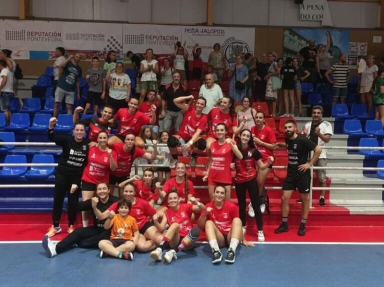 O BM Cañiza, finalista na Copa Galicia de Balonmán