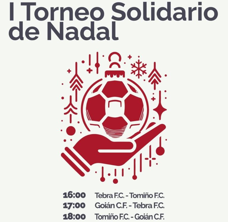 Tomiño fusiona deporte e valores no seu I Torneo Solidario de Nadal