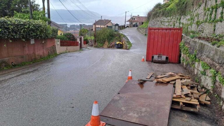 O Concello de Redondela inicia os traballos de pavimentación na estrada Santo Paio de Arriba, na parroquia de Reboreda